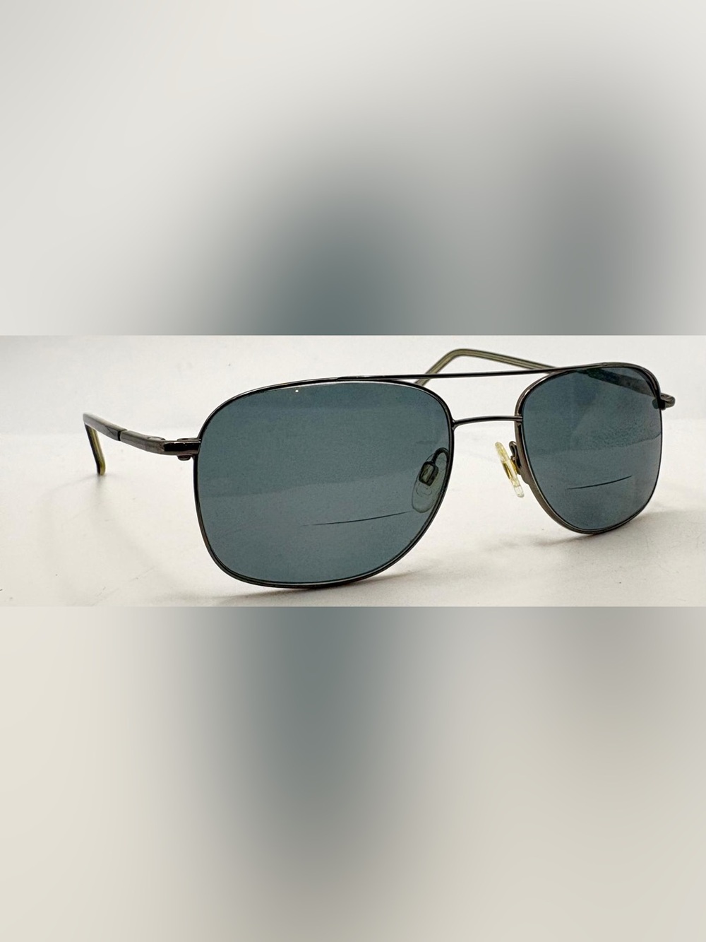 Stetson 273 Gunmetal Pilot Metal Sunglasses Frames Only